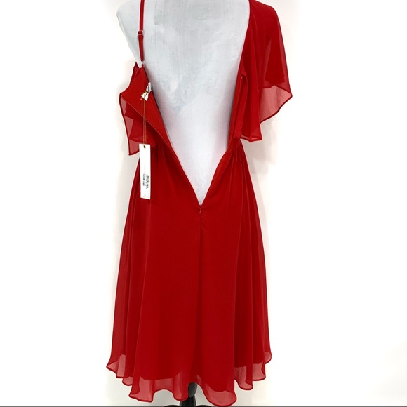 Dress The Population Claudia Rouge  A-Line dress - Picture 5 of 8